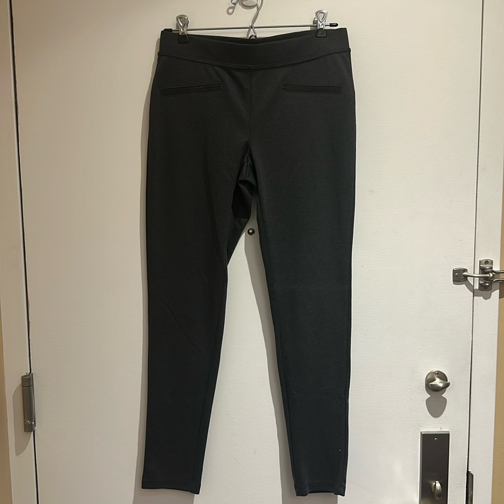 GAP NWT Dark Charcoal Gray STMT Leggings Size Small